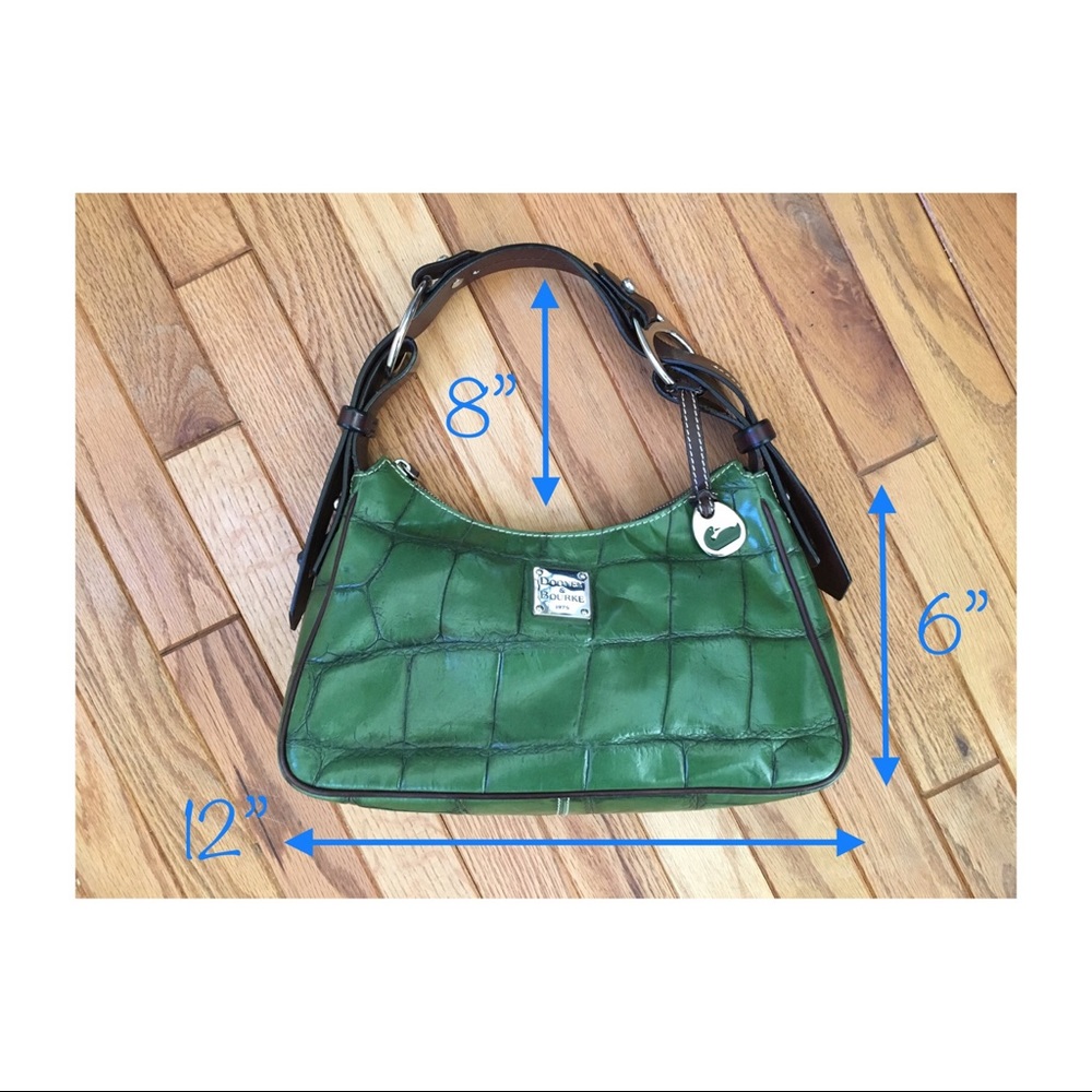 [Dooney & Bourke] Crocodile Embossed Purse